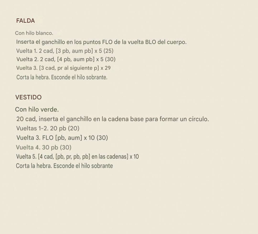 Patrón Gratis Campanilla Amigurumi Crochet