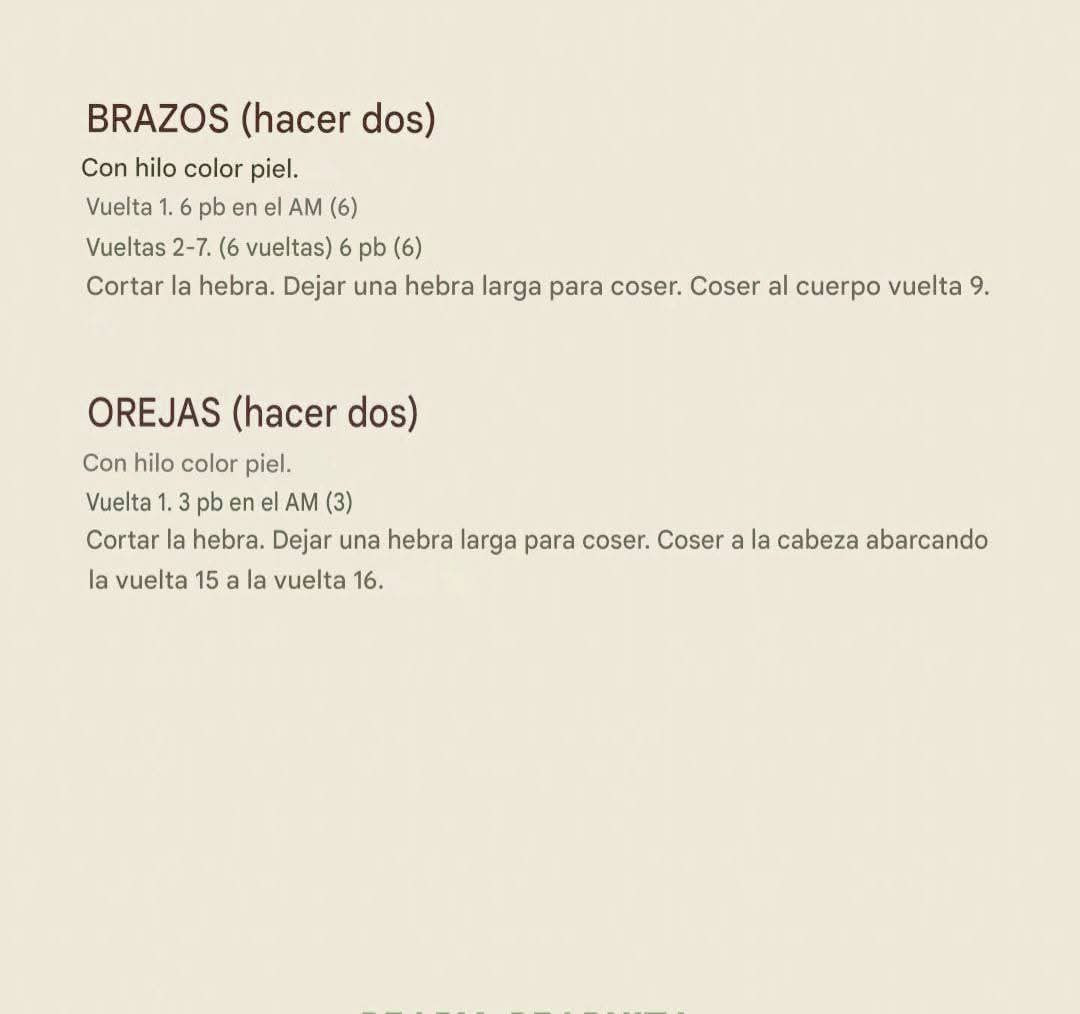 Patrón Gratis Campanilla Amigurumi Crochet