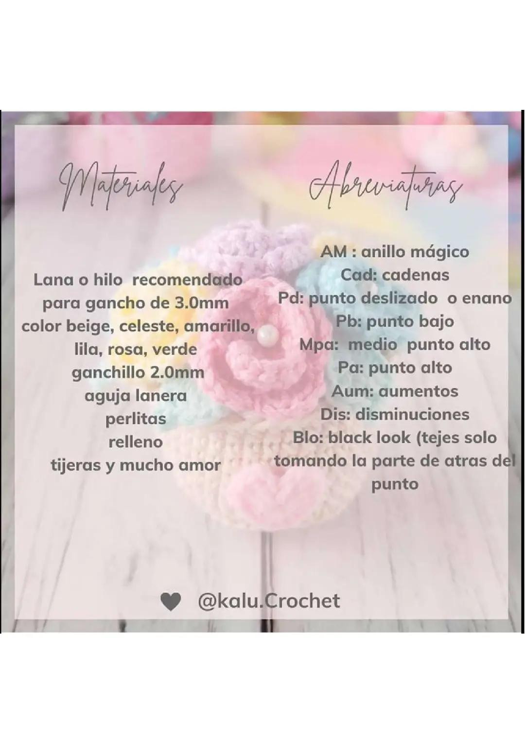 Patrón Gratis Canasta Móc Len Hoa và Tim