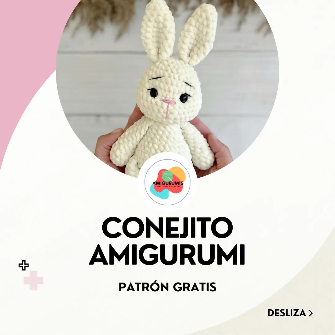 Patrón gratis Conejito Amigurumi: Guía paso a paso con materiales