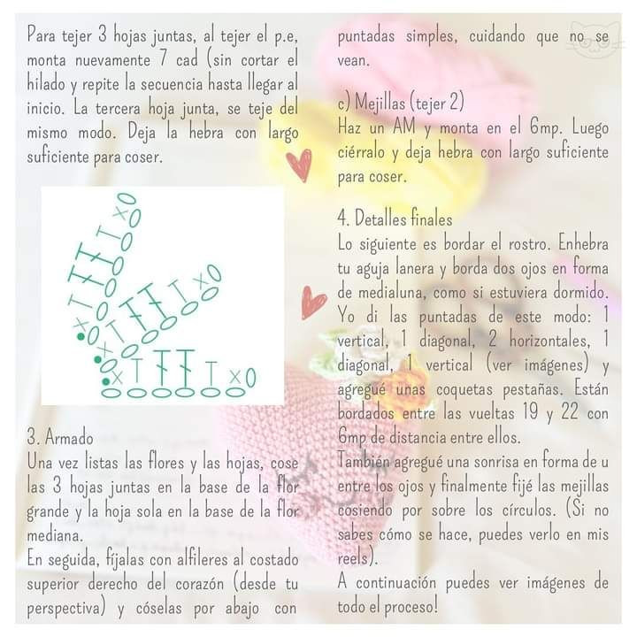 Patron gratis Corazoncito amigurumi San Valentin