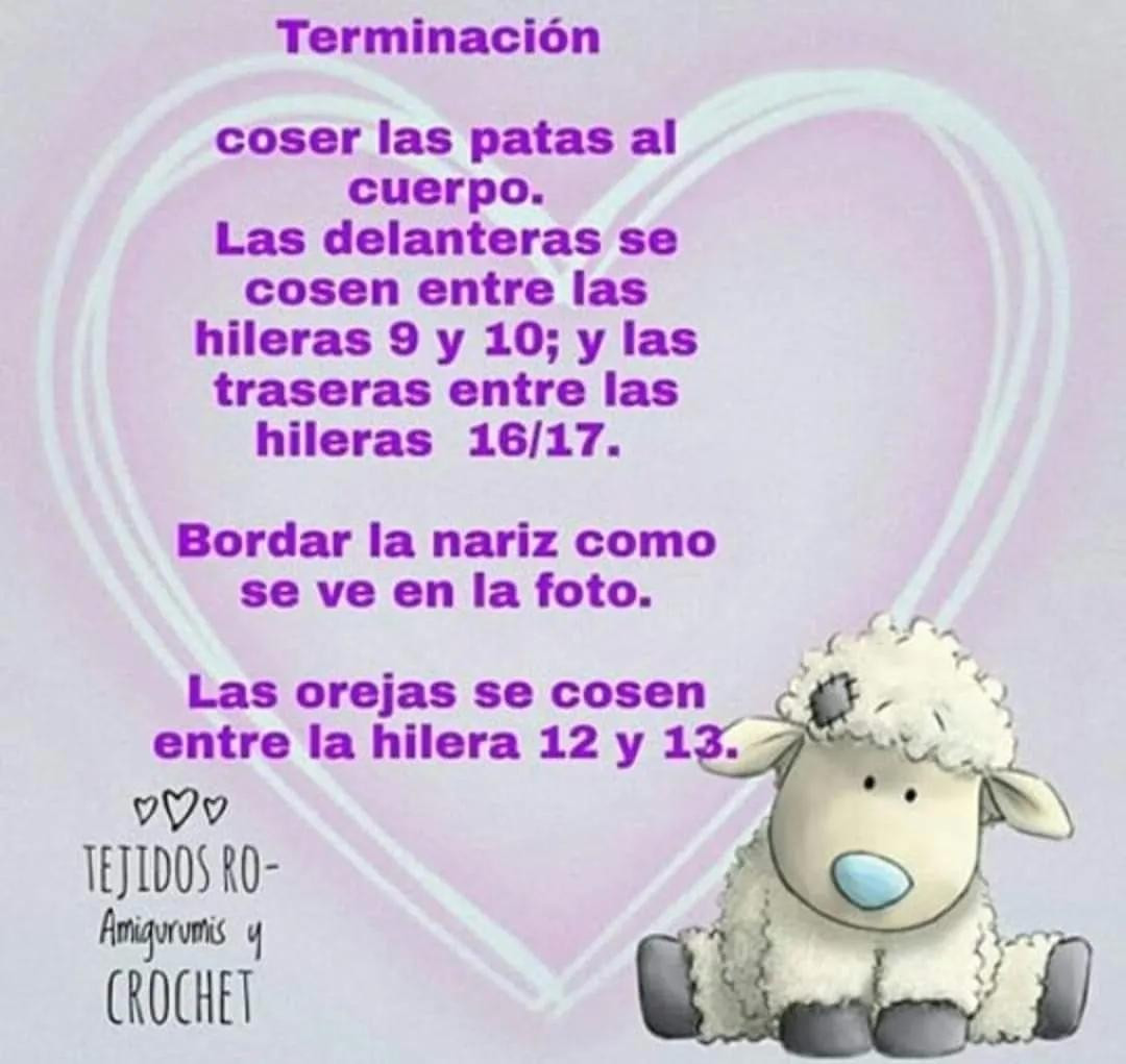 Patrón Gratis: Cordero Amigurumi Beige con Puntos Popcorn