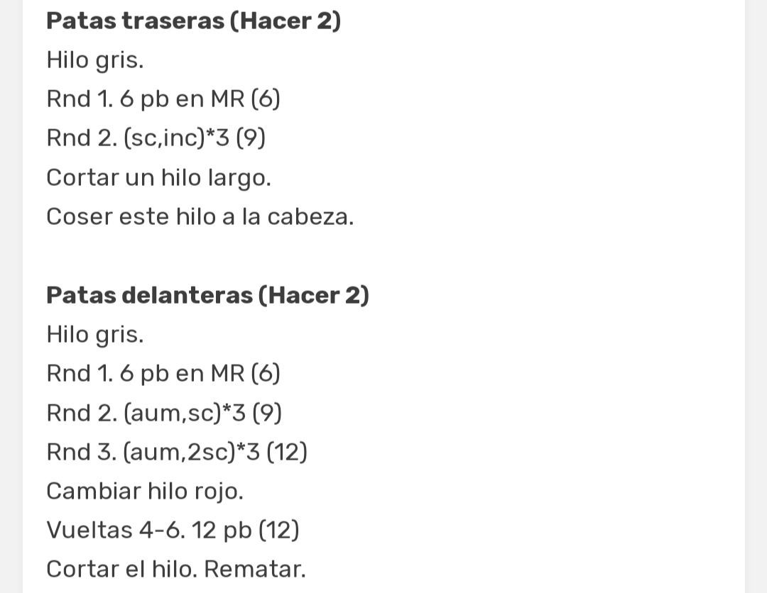 Patrón Gratis de Amigurumi Navideño de Ganchillo