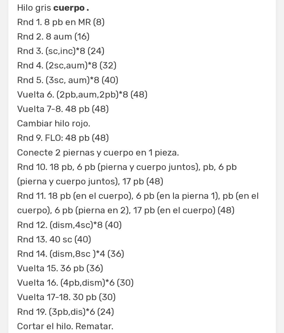 Patrón Gratis de Amigurumi Navideño de Ganchillo