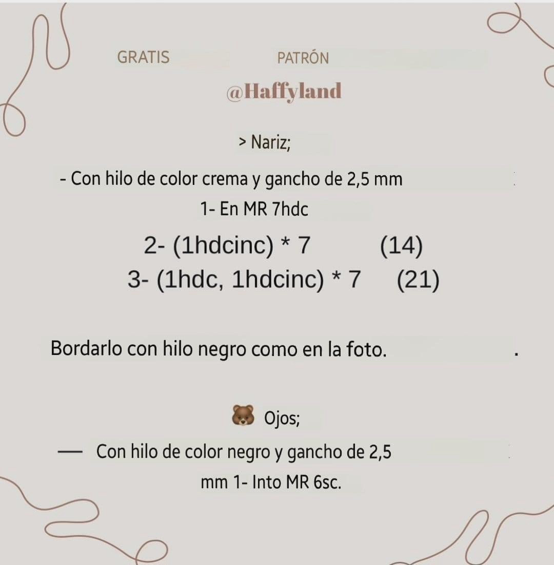 Patrón gratis de bolsita ganchillo oso y conejo