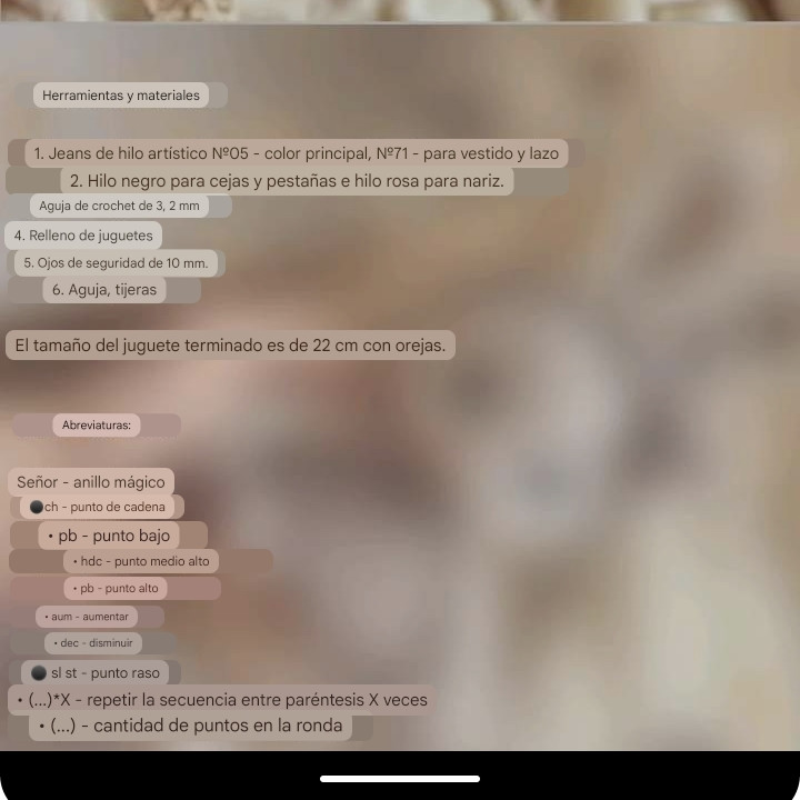 Patrón gratis de conejo amigurumi en tonos beige y marrón