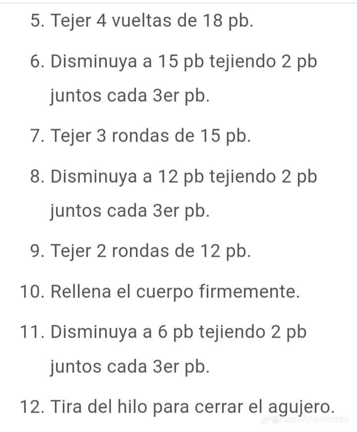Patrón gratis de conejo amigurumi: rosa, amarillo y azul