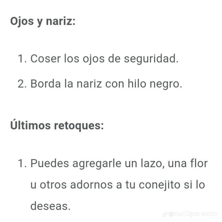 Patrón gratis de conejo amigurumi: rosa, amarillo y azul