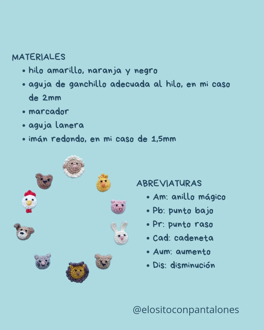 Patrón gratis de crochet para hacer un imán pollito amarillo