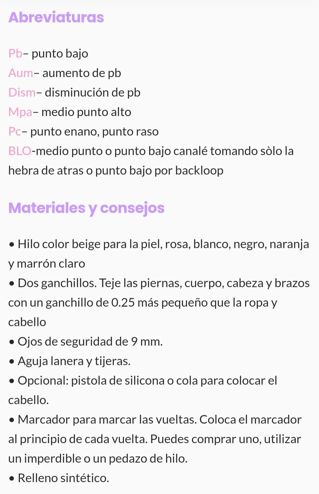 Patrón gratis de Nezuko amigurumi con kimono rosa y flecos naranjas