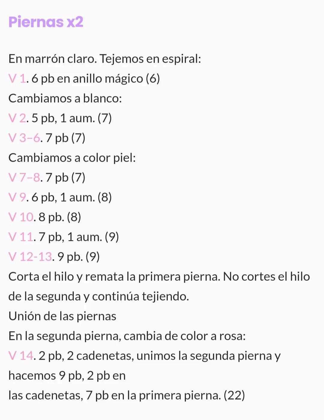 Patrón gratis de Nezuko amigurumi con kimono rosa y flecos naranjas