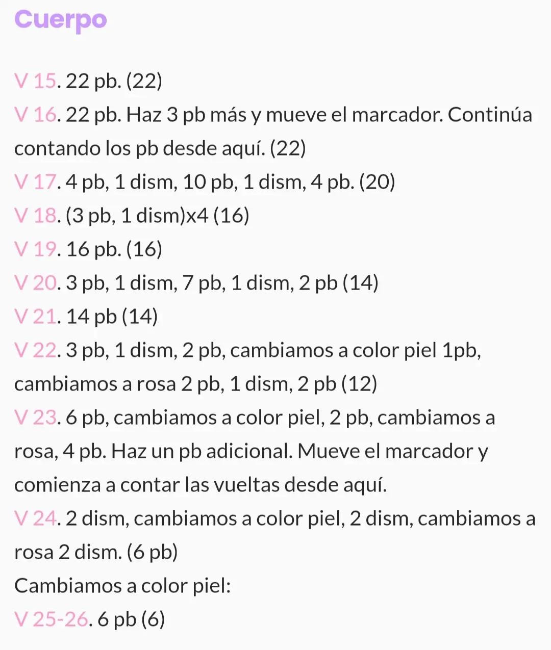 Patrón gratis de Nezuko amigurumi con kimono rosa y flecos naranjas