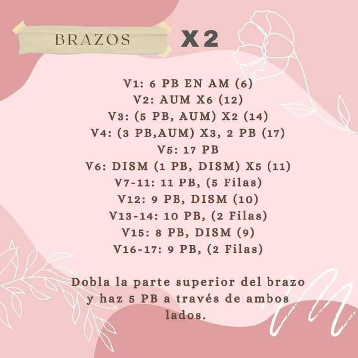 Patrón gratis de oso amigurumi con instrucciones paso a paso