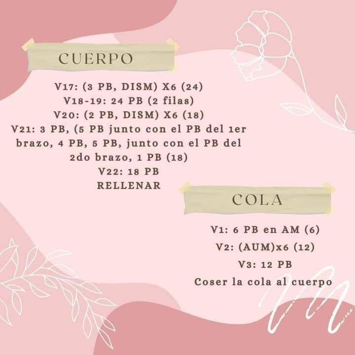 Patrón gratis de oso amigurumi con instrucciones paso a paso