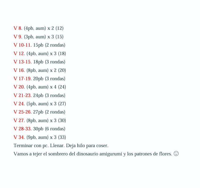 Patrón Gratis Diplodocus Amigurumi Fácil Paso a Paso