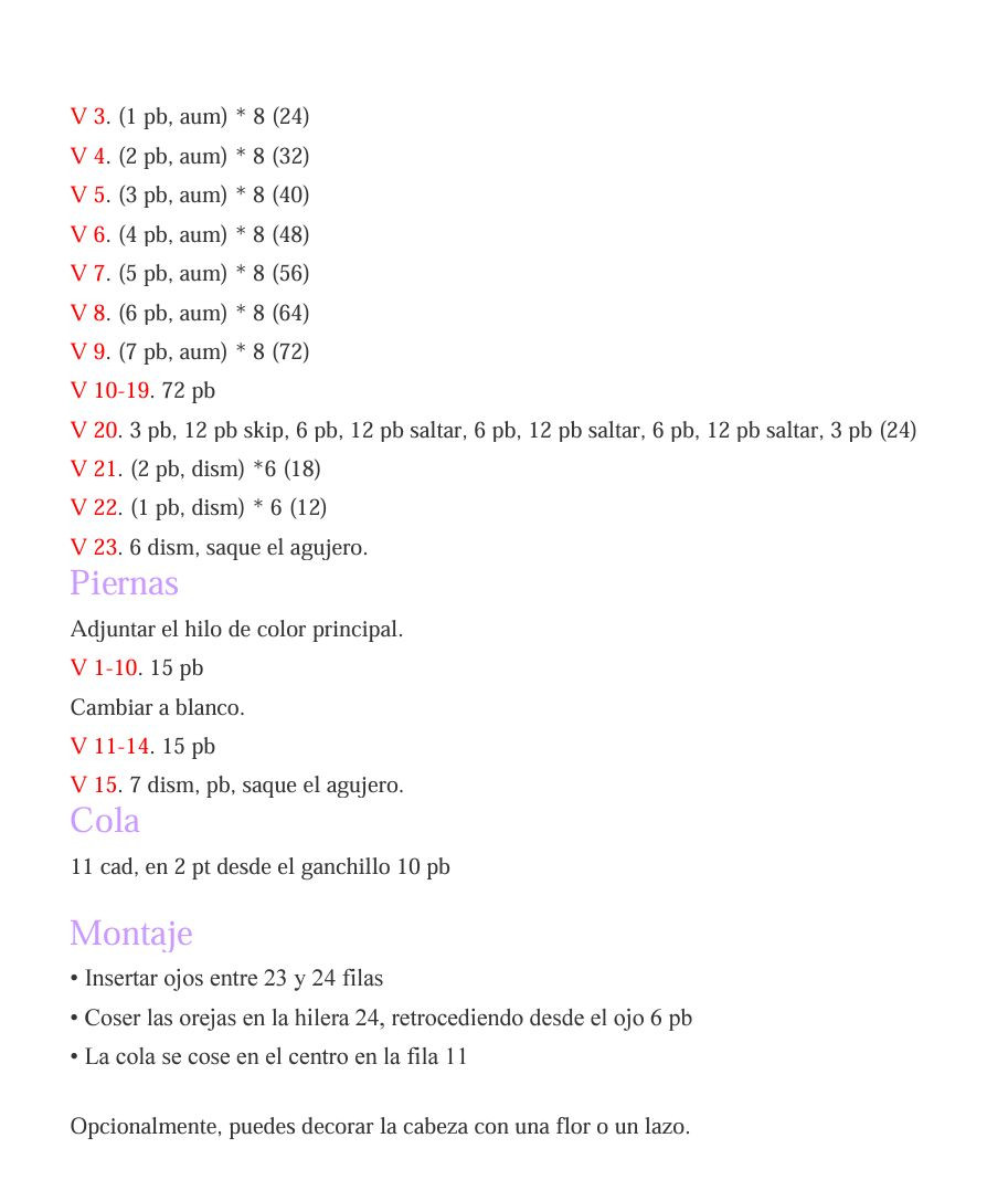 Patrón Gratis Elefante Amigurumi Paso a Paso