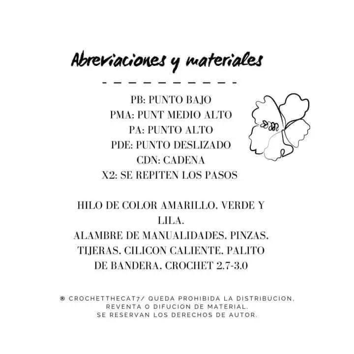 Patrón Gratis Flor de Rapunzel Crochet: Amarilla y Lila