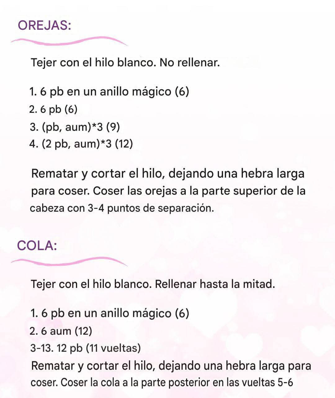 Patrón Gratis Gato Mochilero con Corazón Rosa - Amigurumi Fácil