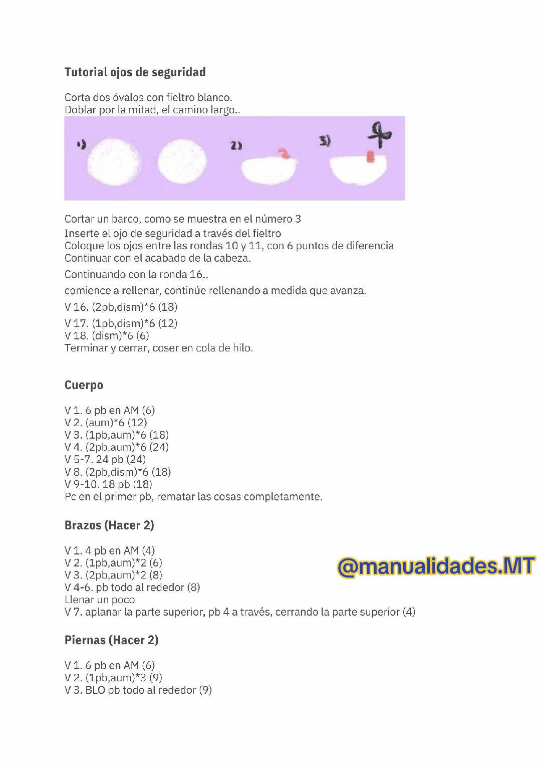 Patrón Gratis Gato Negro Amigurumi PDF