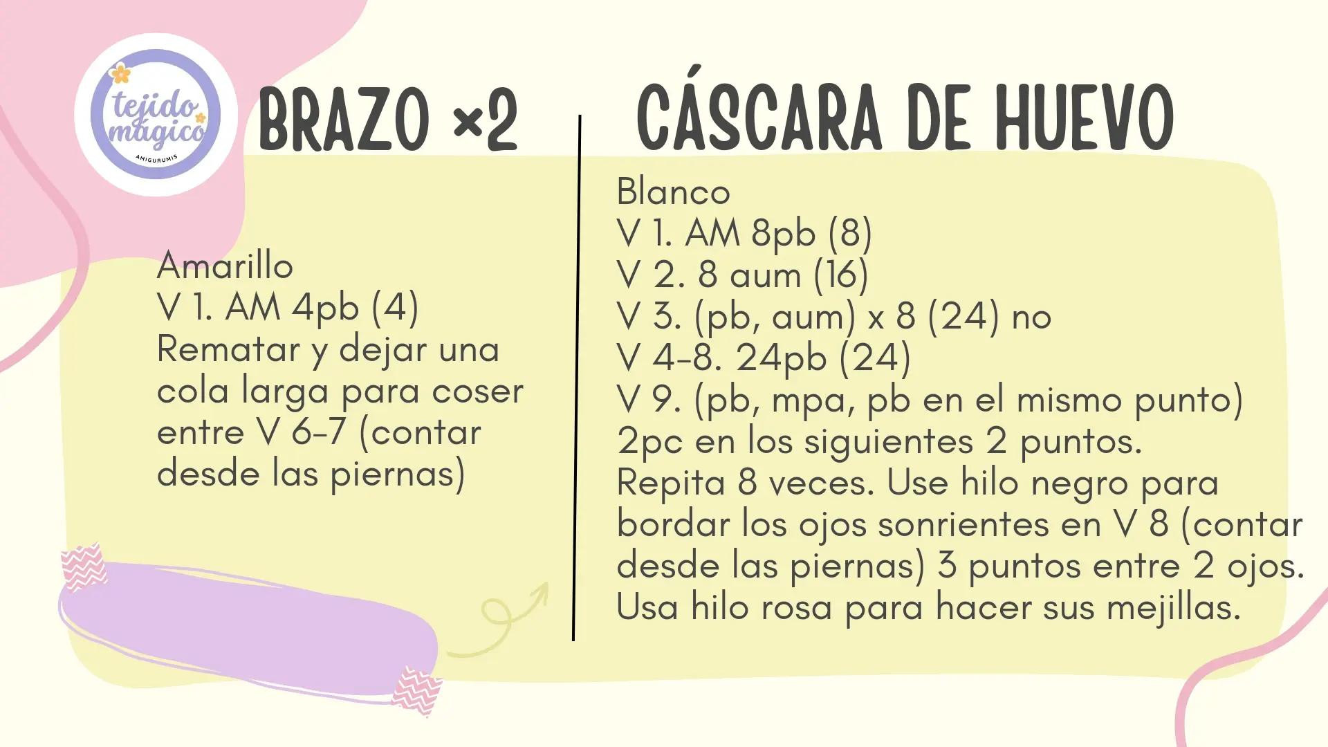 Patrón Gratis Gudetama Amigurumi: Guía de Crochet Paso a Paso