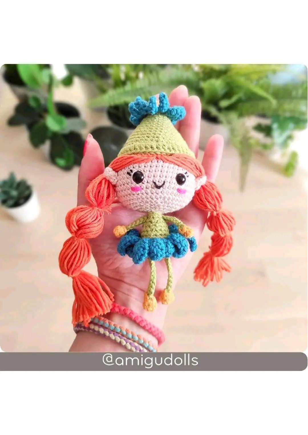 Patrón Gratis: Hana, la duende de la Primavera