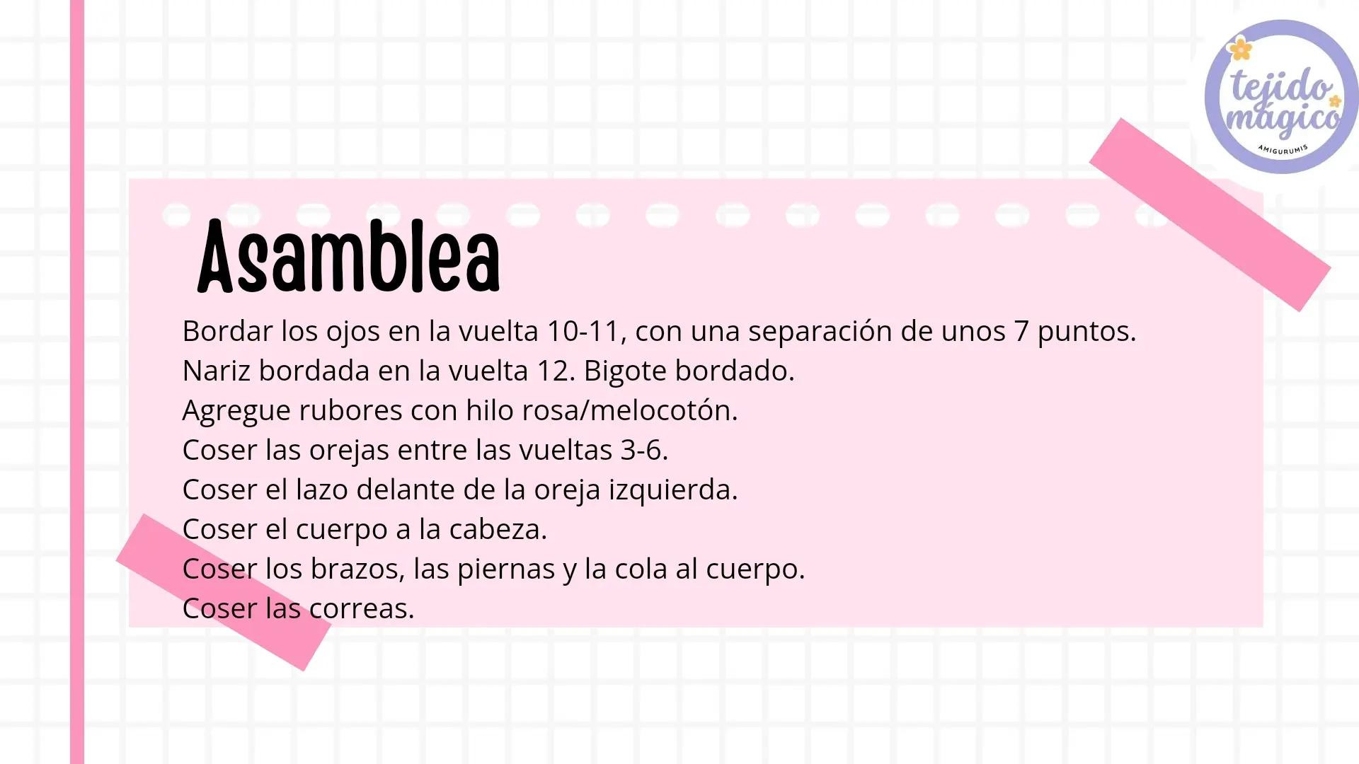Patrón Gratis Hello Kitty Amigurumi: Guía paso a paso para tejer cabeza y cuerpo con hilo blanco, amarillo y azul