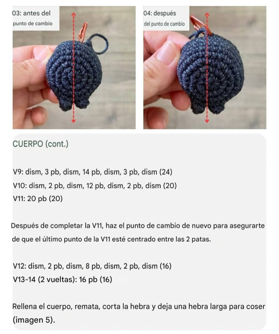 Patrón Gratis: Jiji el gato negro amigurumi
