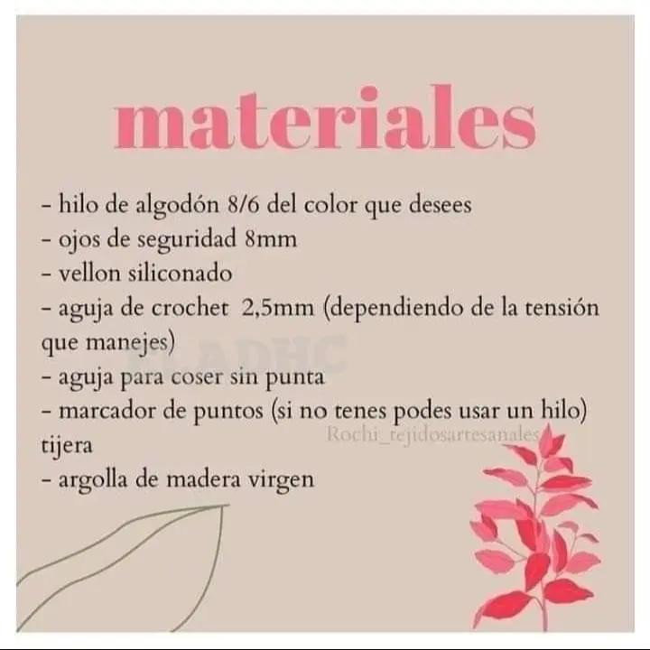 Patrón gratis leoncito amigurumi con argolla de madera