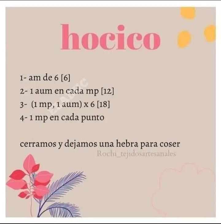 Patrón gratis leoncito amigurumi con argolla de madera