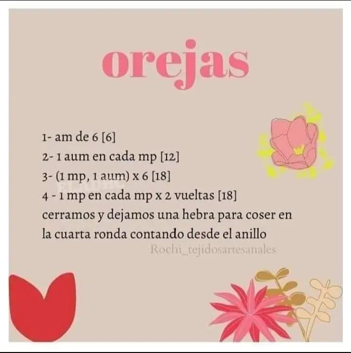 Patrón gratis leoncito amigurumi con argolla de madera