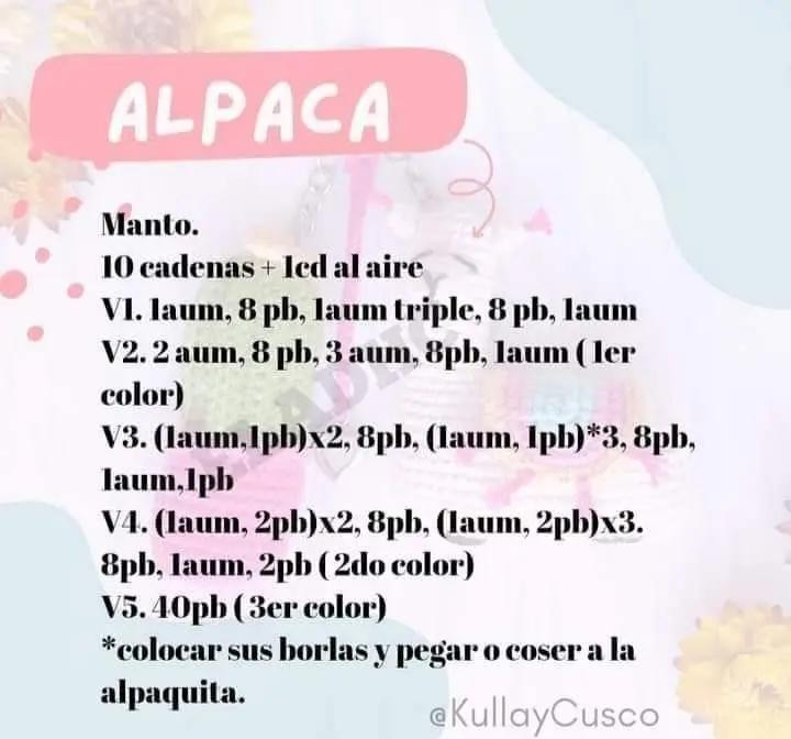 Patrón Gratis Llavero Alpaca y Cactus: Guía Paso a Paso para Crochet Amigurumi