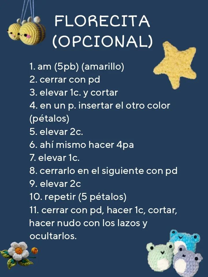 Patron gratis: Llavero de fresa con florecita a crochet