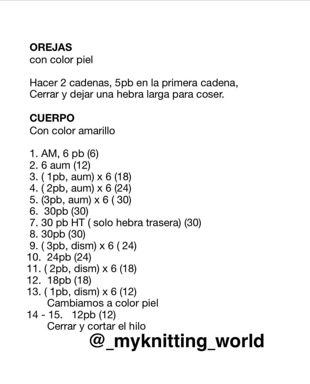 Patrón gratis: Llavero mini bailarina de ballet amigurumi