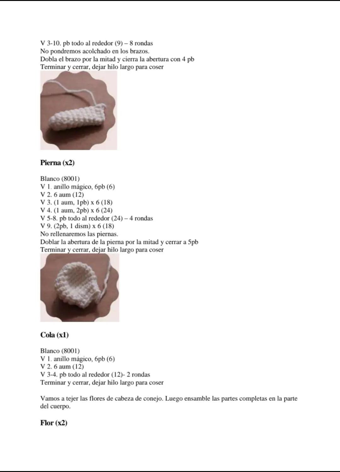 Patrón Gratis Lucía Conejo Amigurumi PDF