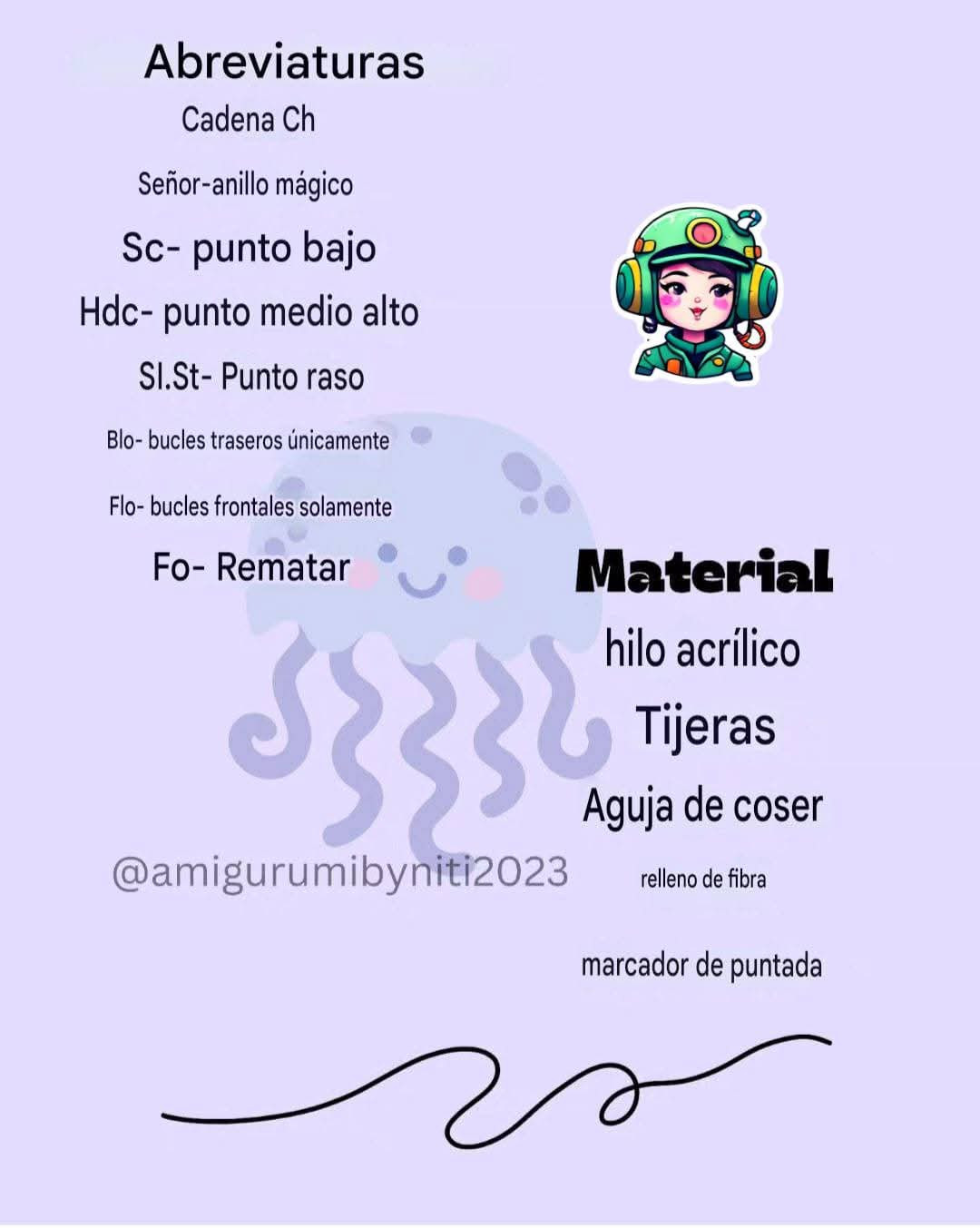 Patrón Gratis Medusa Amigurumi