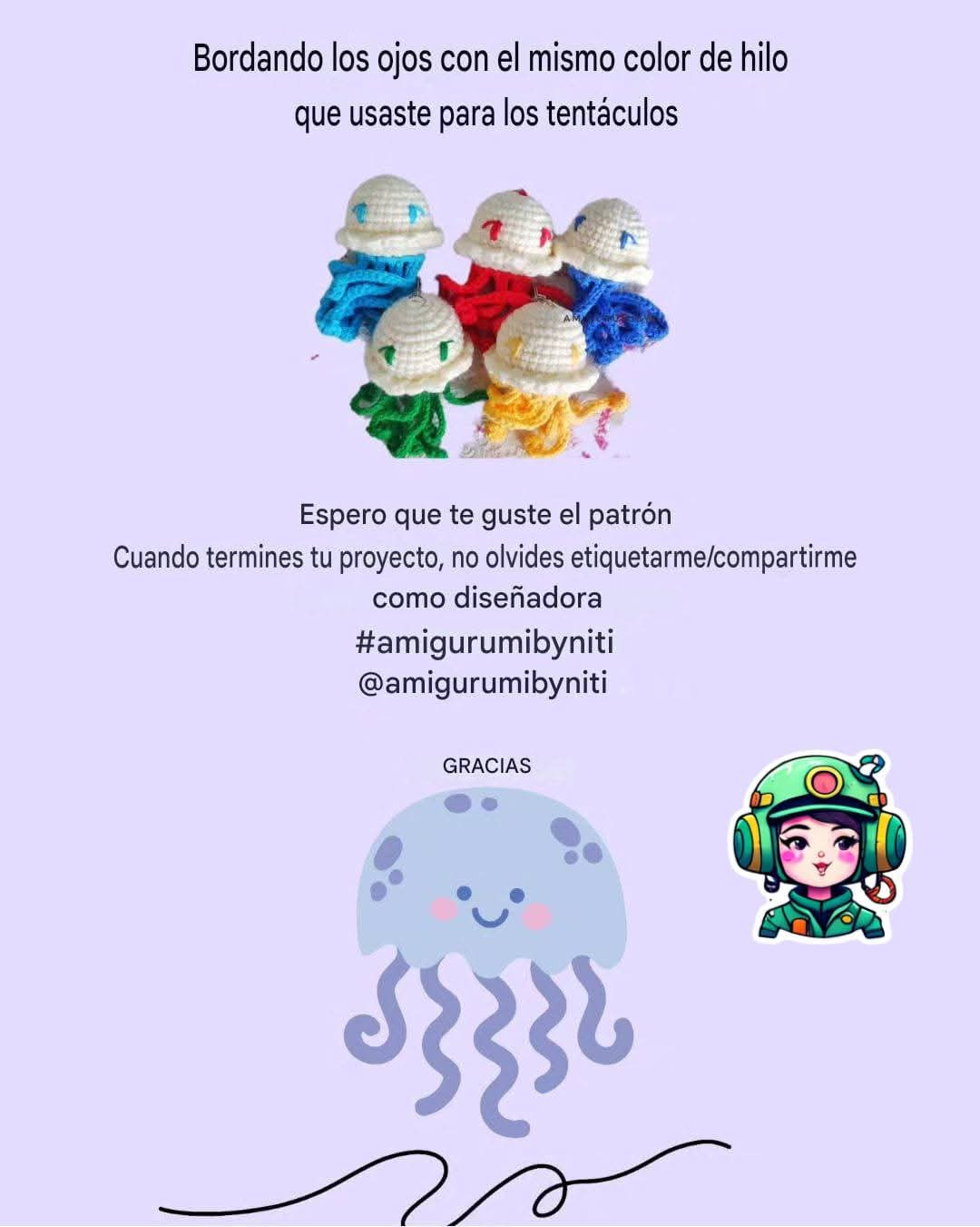 Patrón Gratis Medusa Amigurumi