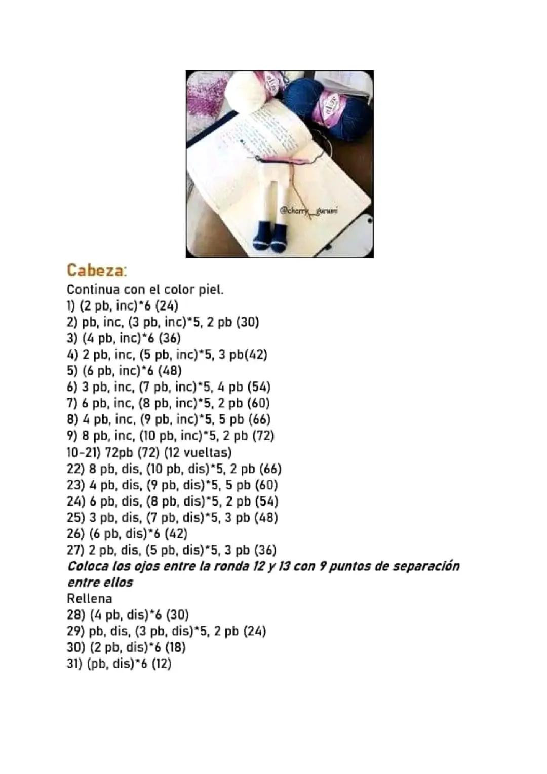 Patrón gratis Mimi la coneja con sombrero amigurumi