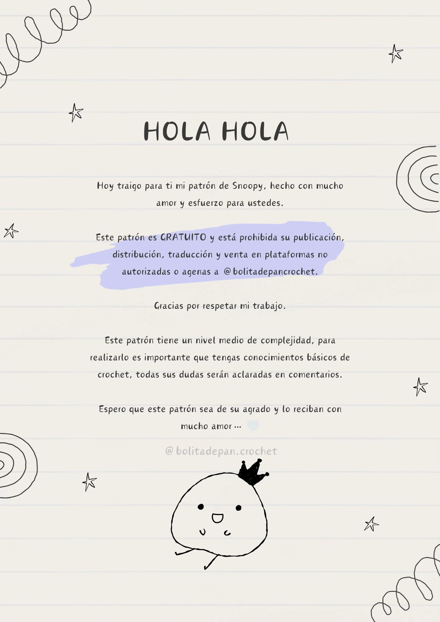 Patrón Gratis Móc Len Snoopy - Búp bê chó trắng đen