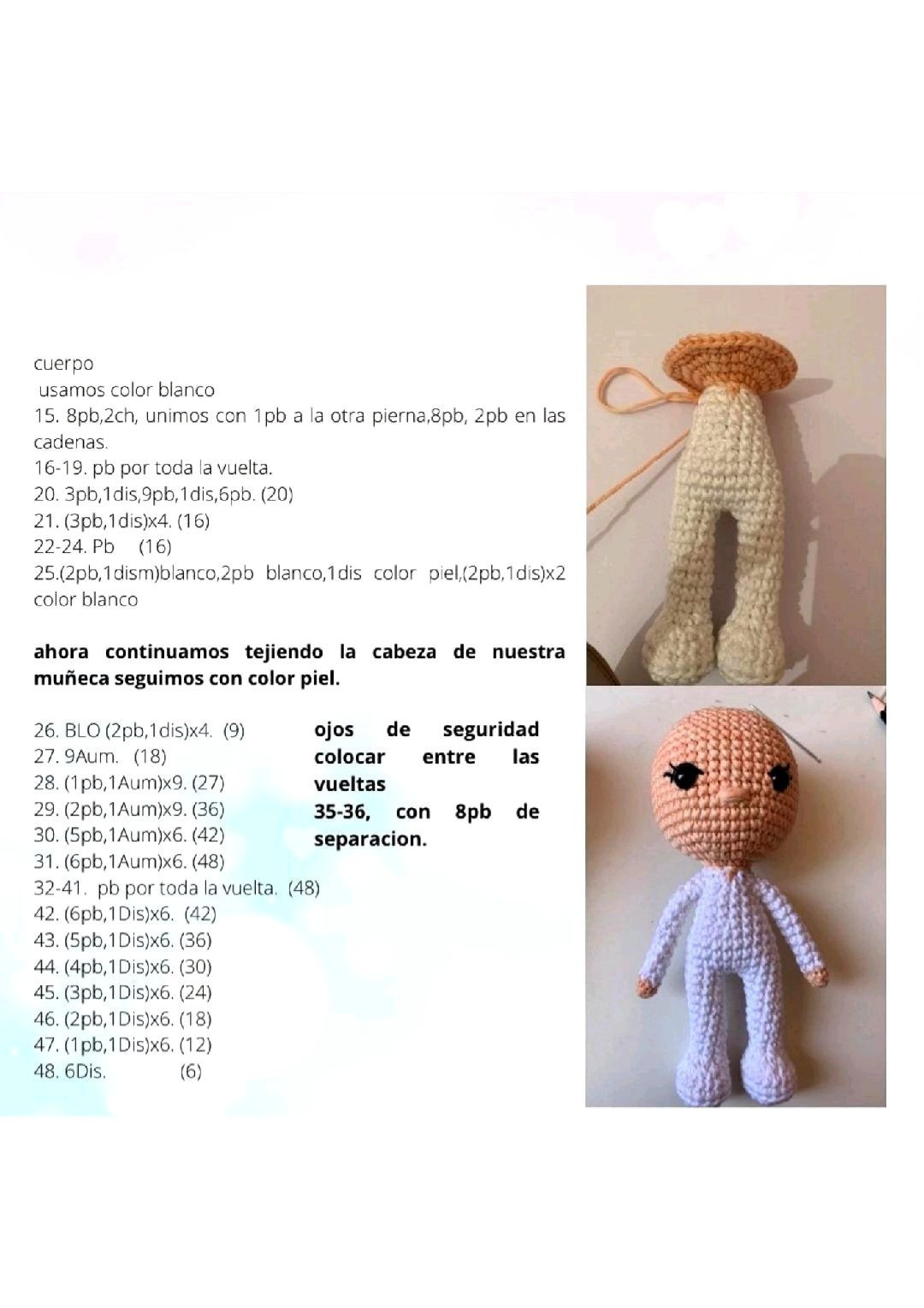 Patrón Gratis Muñeca Amigurumi Black Widow con Pelo Rojo