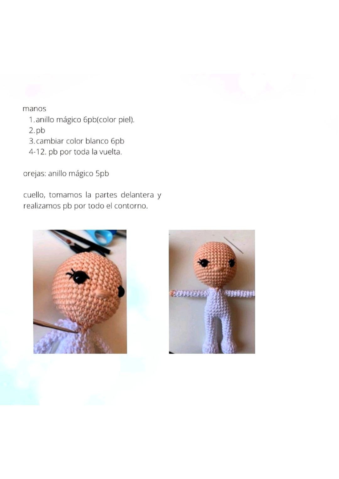 Patrón Gratis Muñeca Amigurumi Black Widow con Pelo Rojo