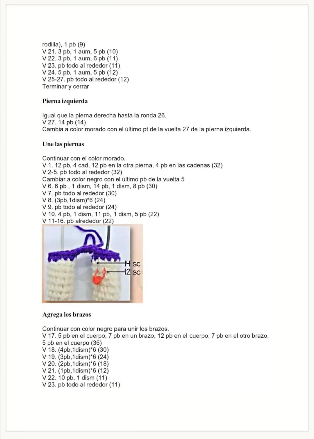 Patrón Gratis Muñeca Amigurumi Calabaza Halloween PDF