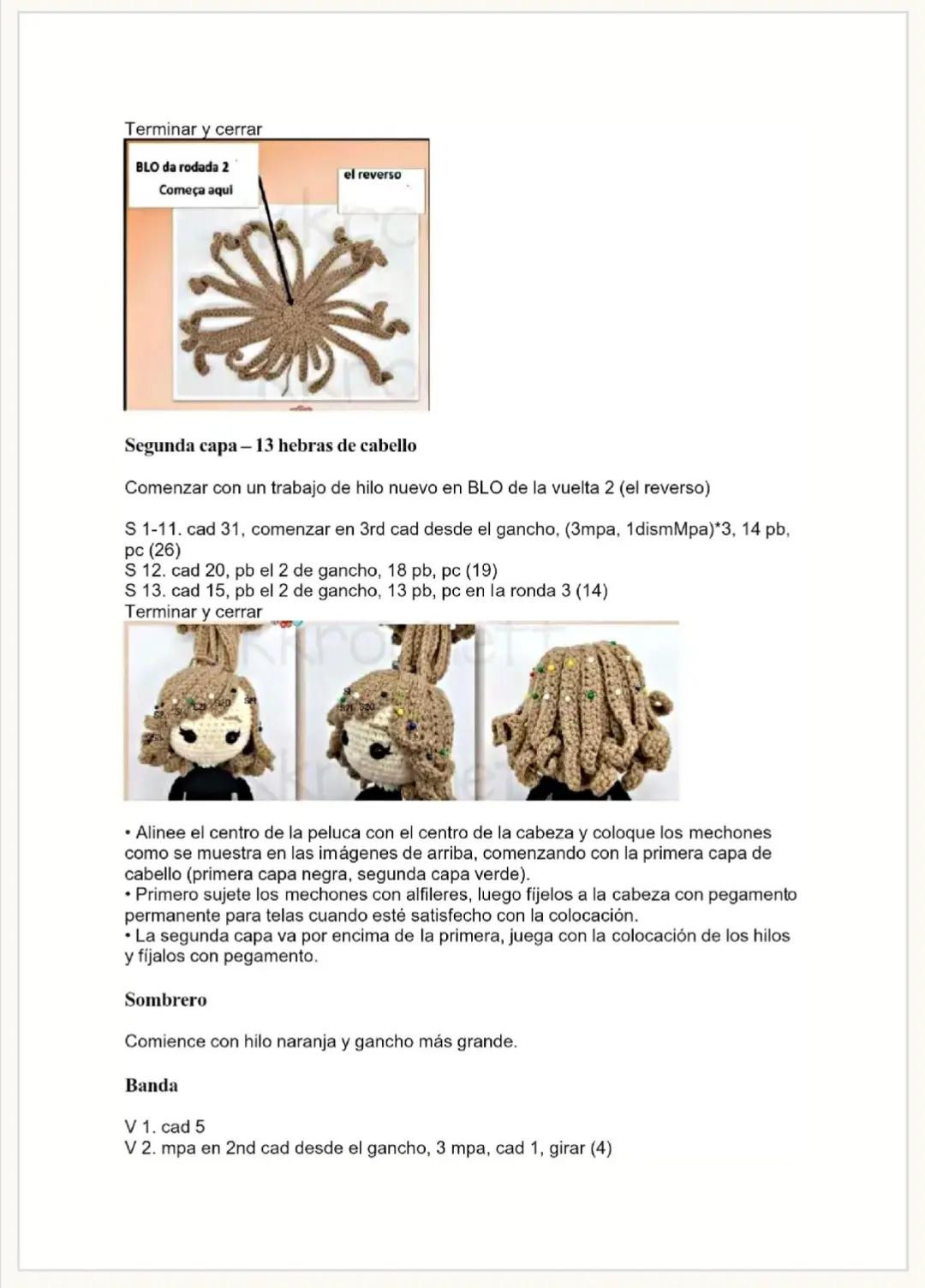 Patrón Gratis Muñeca Amigurumi Calabaza Halloween PDF