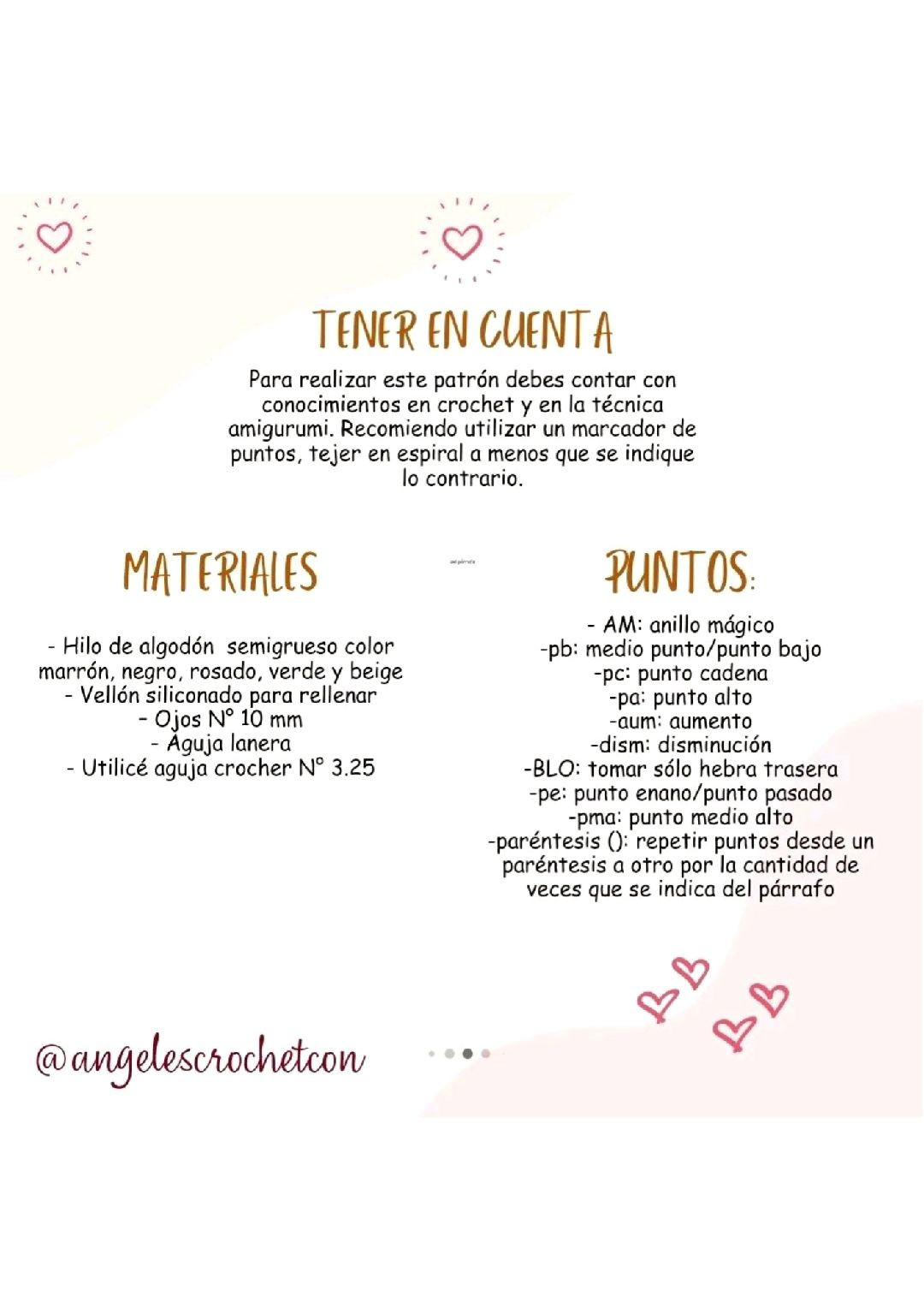 Patrón Gratis Osito Luciano Amigurumi con Corazón