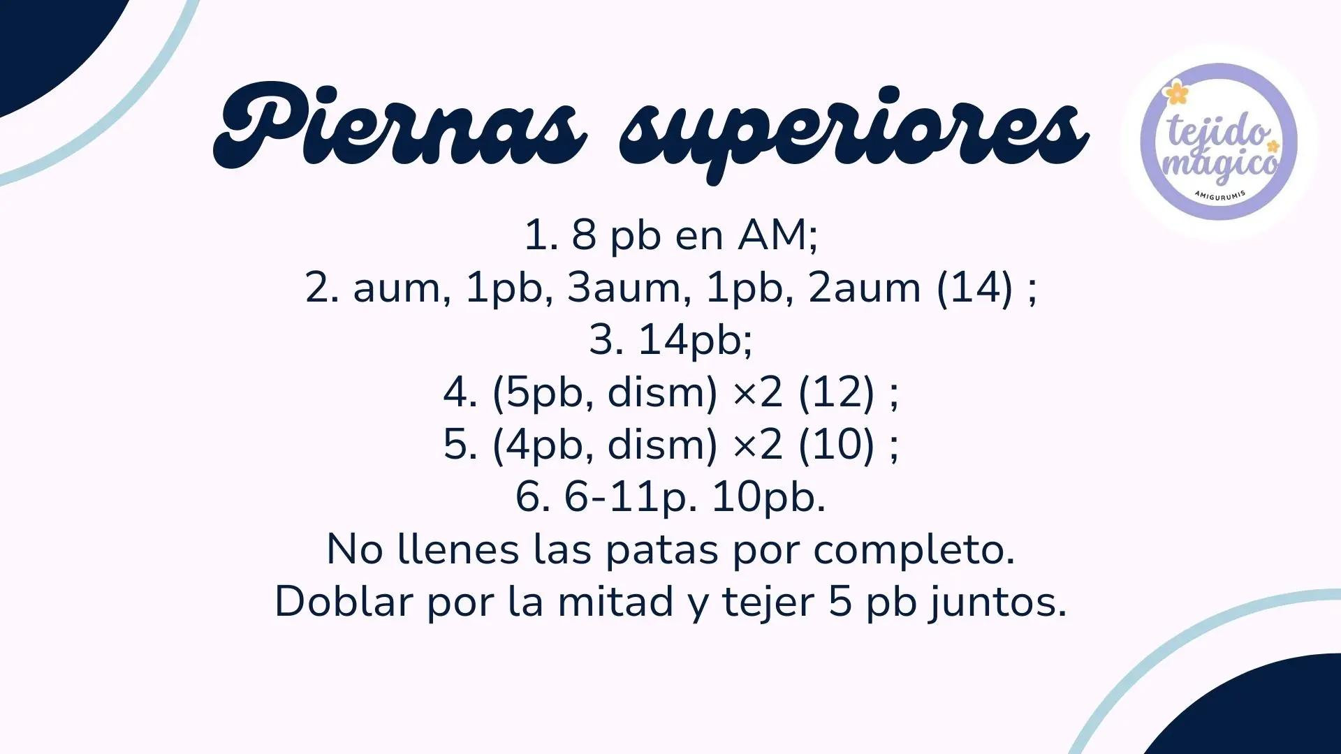 Patrón gratis Oso amigurumi de Tejido Mágico