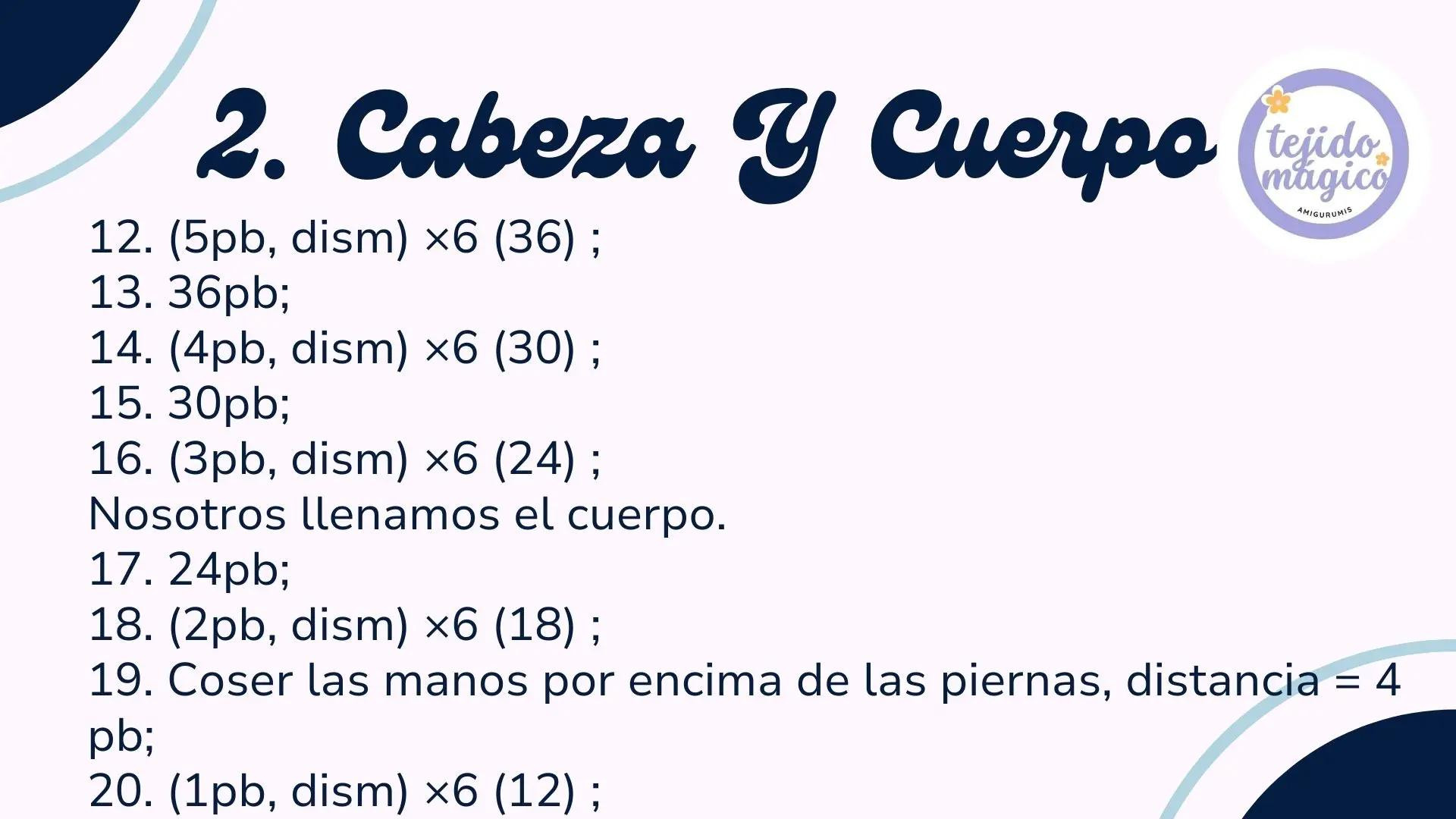 Patrón gratis Oso amigurumi de Tejido Mágico