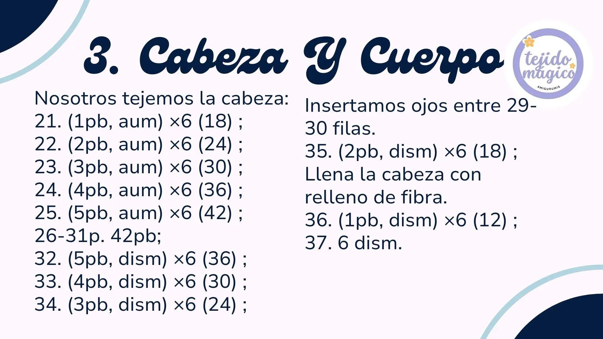 Patrón gratis Oso amigurumi de Tejido Mágico