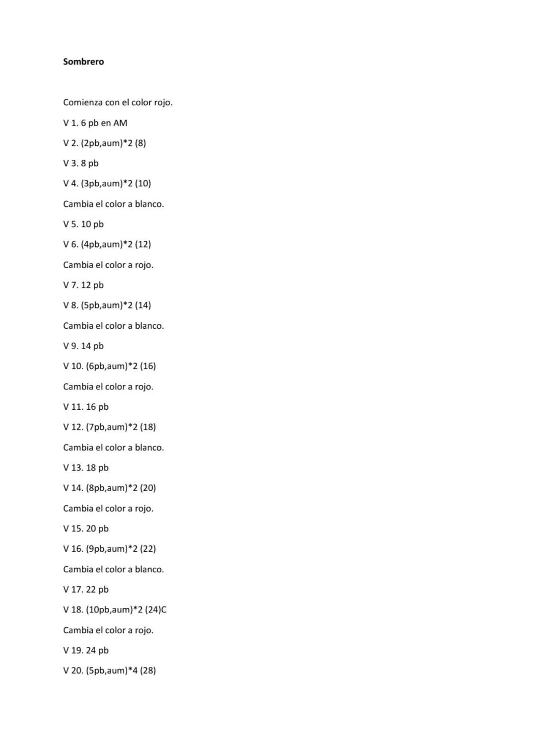 Patrón Gratis Oso Panda Amigurumi con Sombrero de Navidad