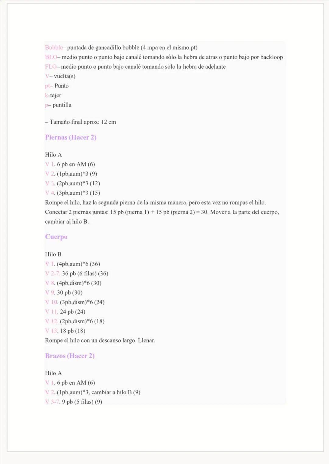 Patrón gratis paso a paso de mono amigurumi con bufanda roja