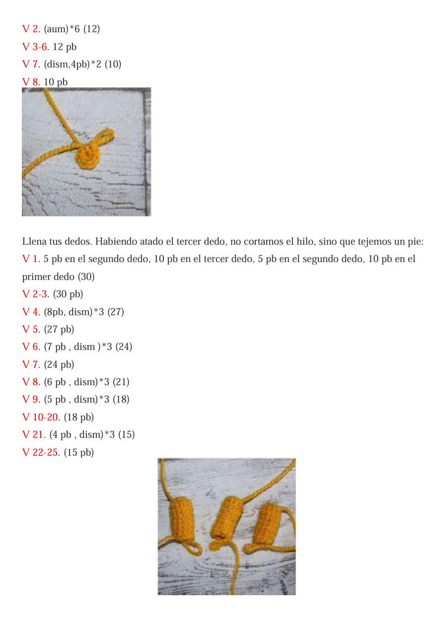 Patrón Gratis Paso a Paso de Pollo Amigurumi Blanco