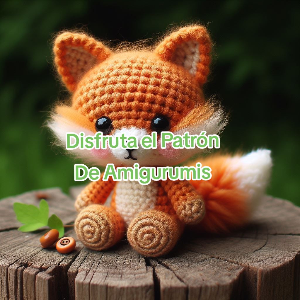 Patrón Gratis Paso a Paso Llavero Zorro Amigurumi